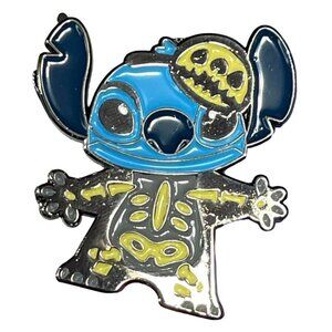 Stitch Skelton Lapel Pin Patch Costume Badge Brooch Accessories Gift Jewelry Pin
